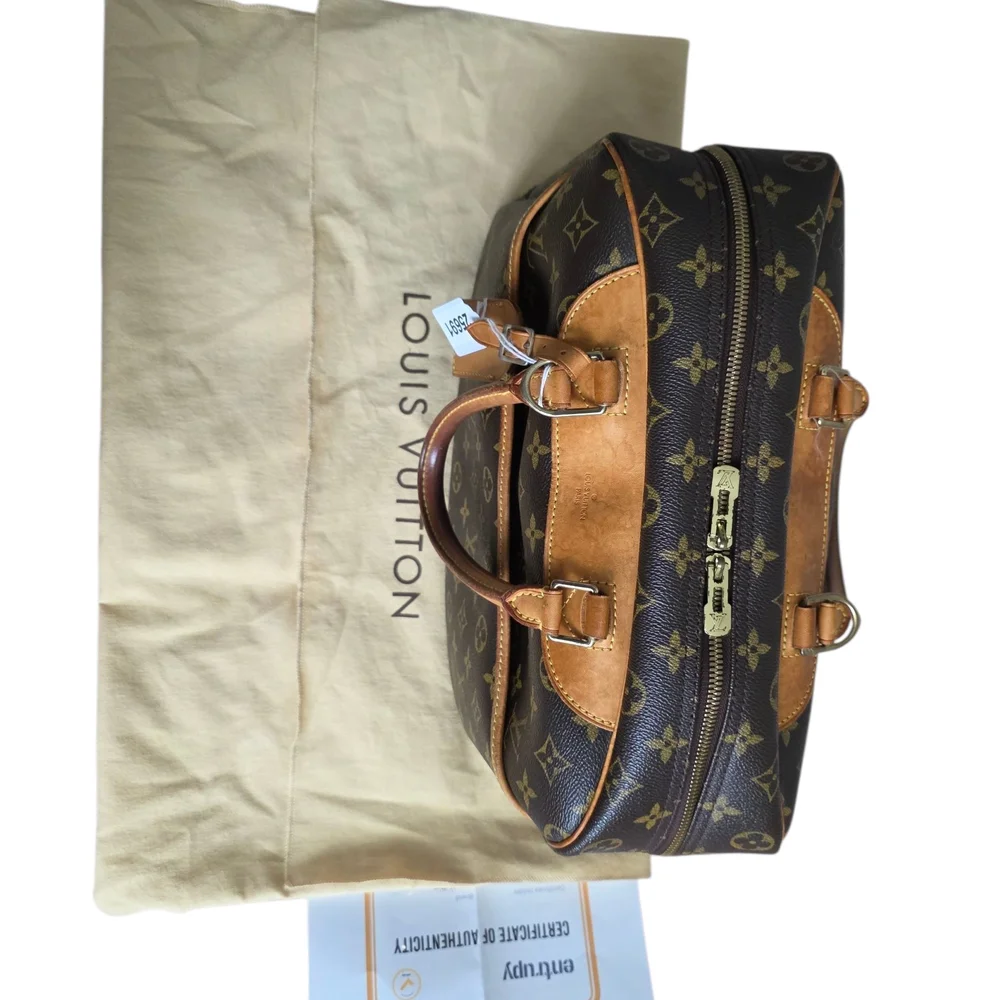 Louis Vuitton Monogram Canvas Briefcase Trouville - Picture 3 of 14